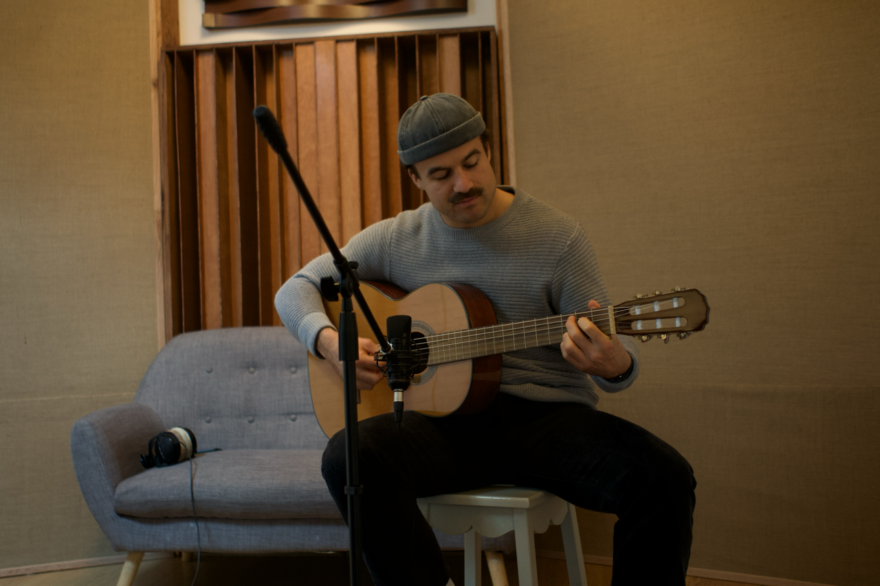 Prise de son guitariste