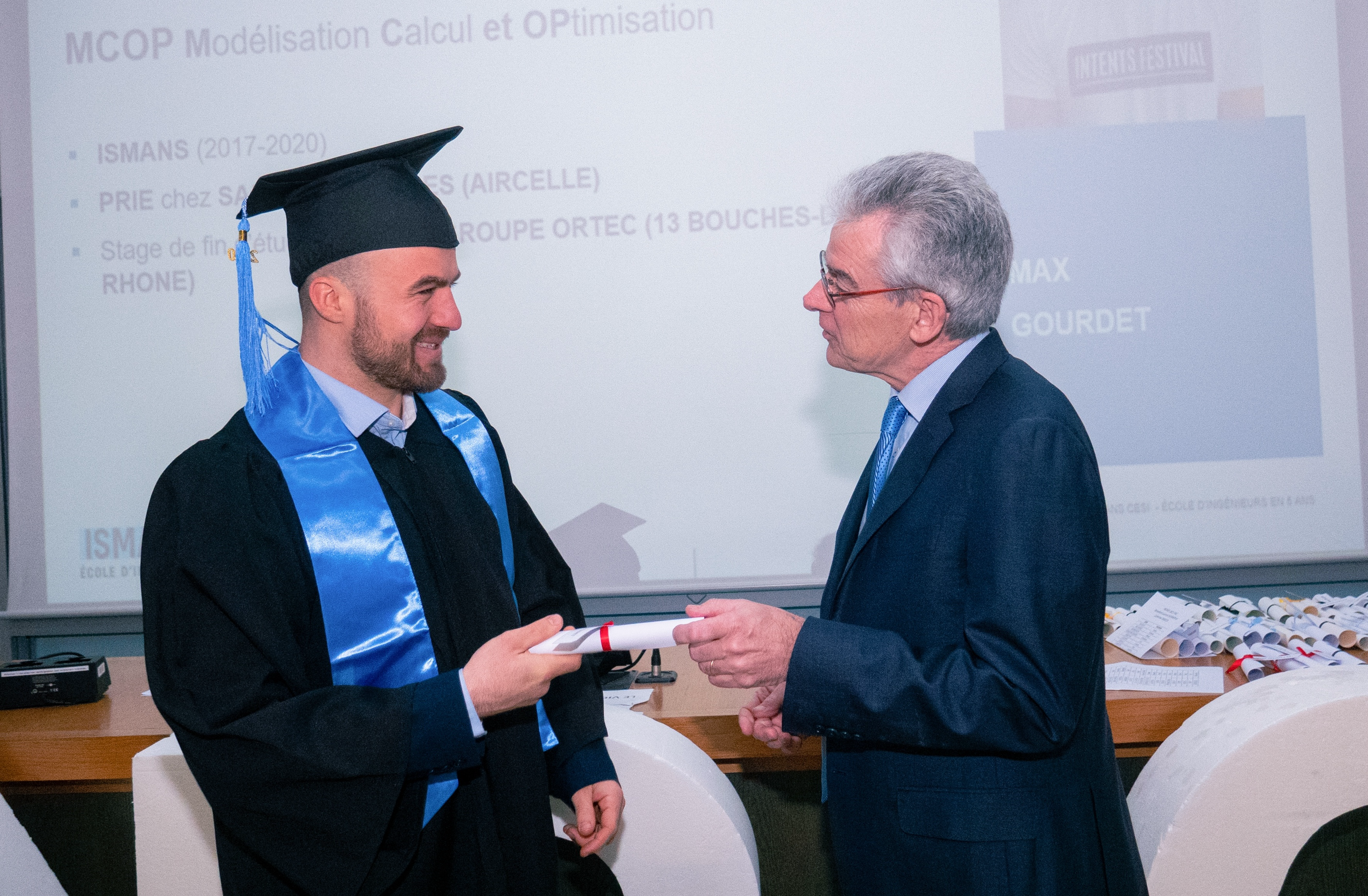 Remise des diplômes
